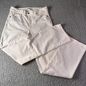 Miracle Body White Bootcut Mid Rise Stretch Women's‎ Jeans Size 12